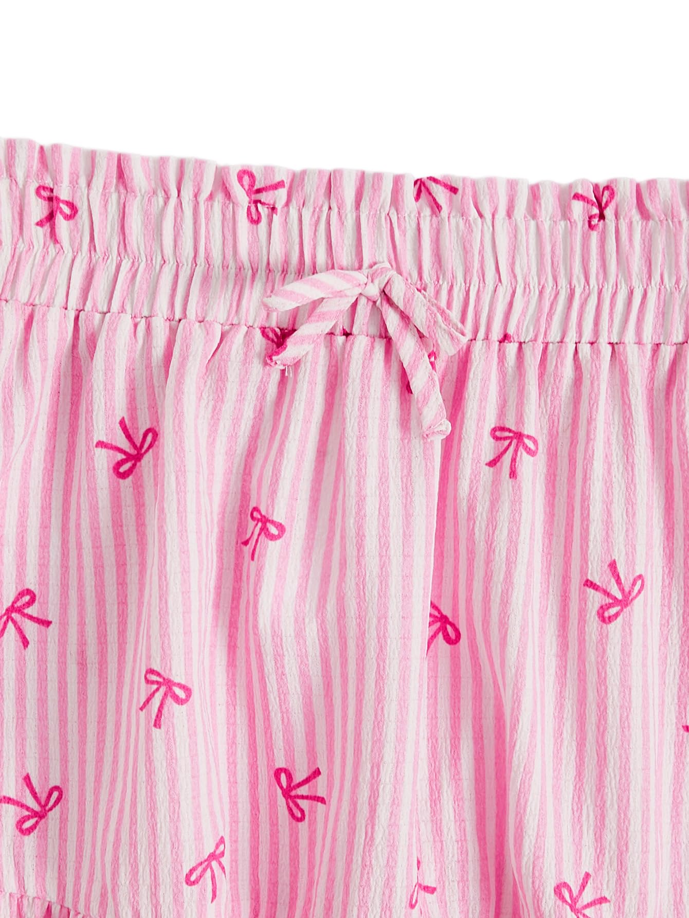 Floerns Girls Boho Floral Print High Waist Flare Hem Summer Long Skirt