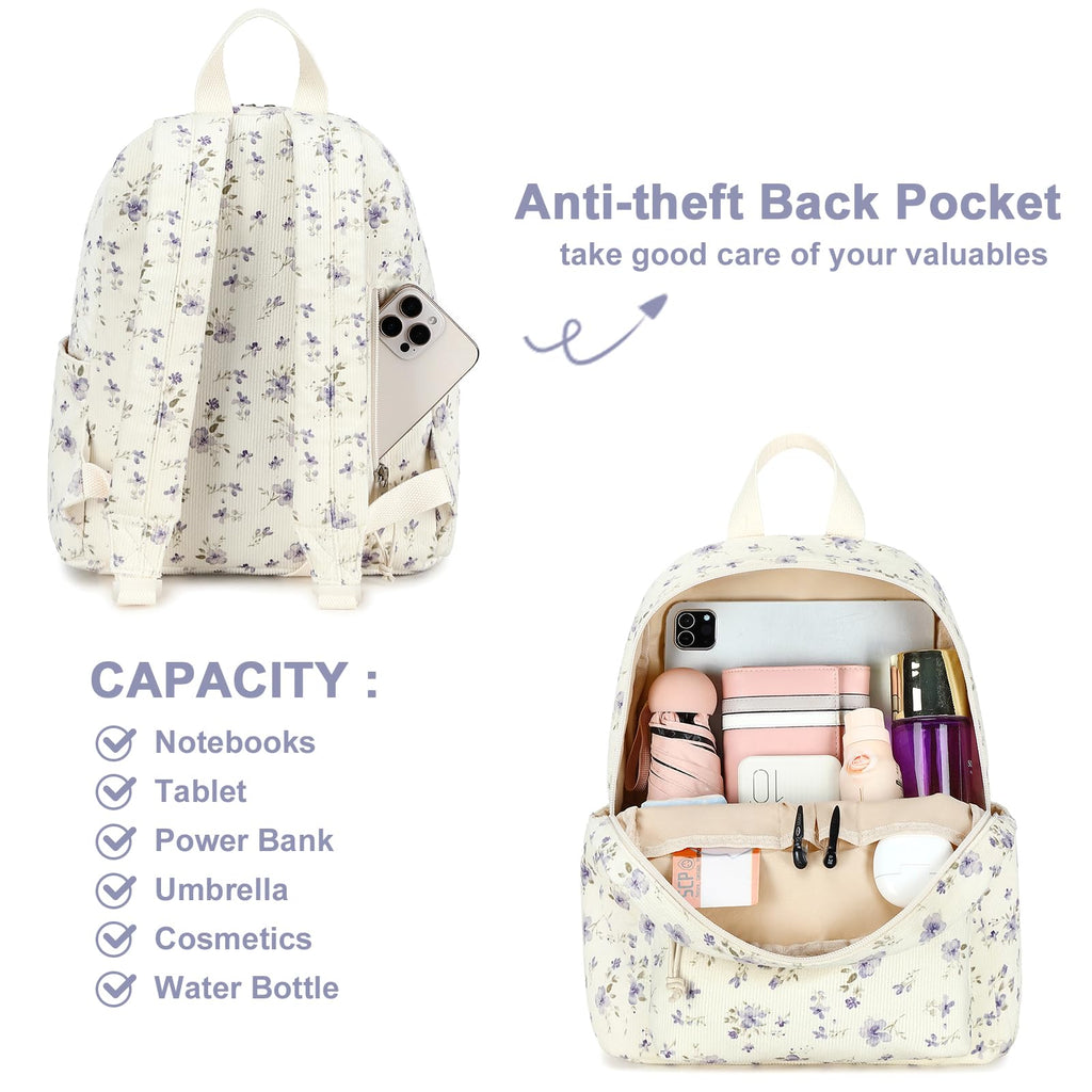 BTOOP Mini Backpack Women Girls Water-resistant Small Backpack Purse Shoulder Bag for Womens Adult Kids School Travel