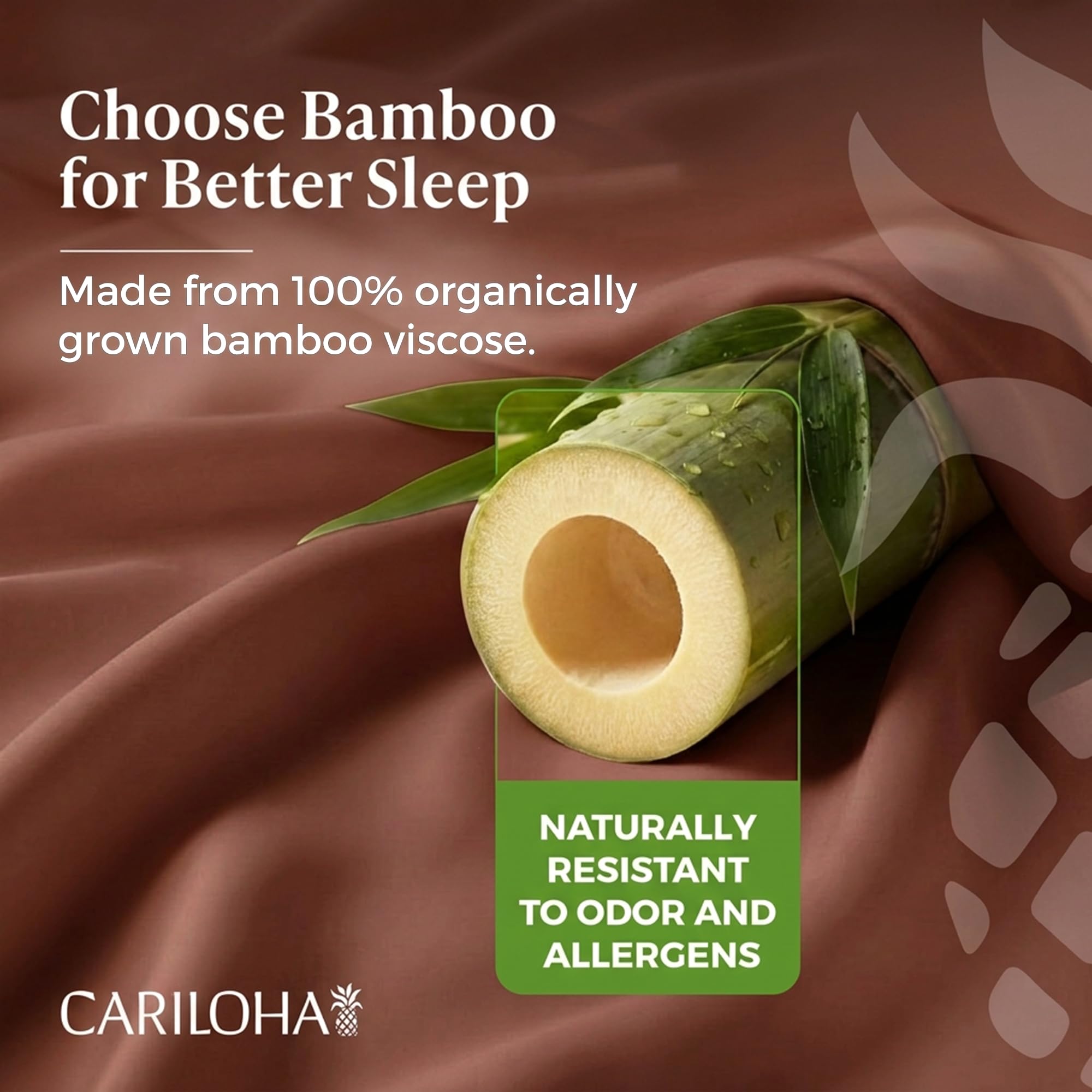 Cariloha Aloha Soft 100% Organic Bamboo Viscose Sheets – 4-Piece Queen Sheet Set – 16 in Deep Pockets – Buttery Soft, Hypoallergenic, Cooling Sheets – Oeko-TEX Standard 100 – Cape Blue