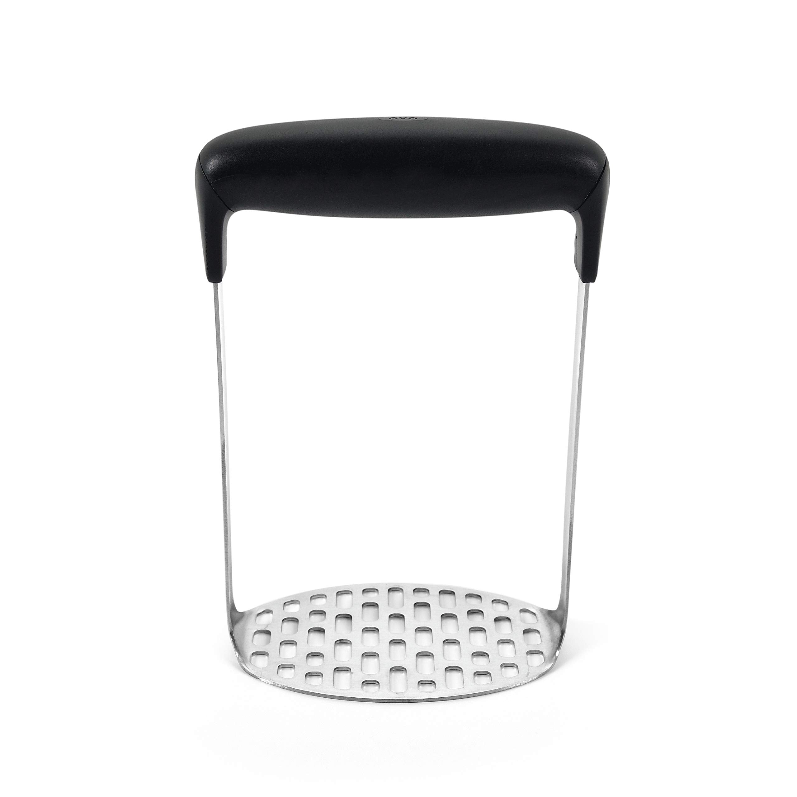 OXO Good Grips Stainless Steel Smooth Potato Masher + OXO Good Grips Pro Swivel Peeler Bundle