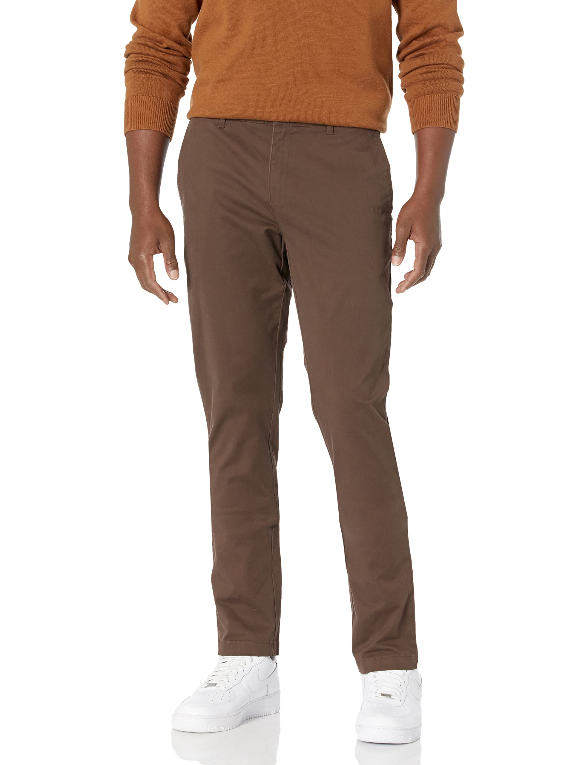 Amazon Essentials Men's Skinny-Fit Washed Comfort Stretch Chino Pant (Previously Goodthreads)