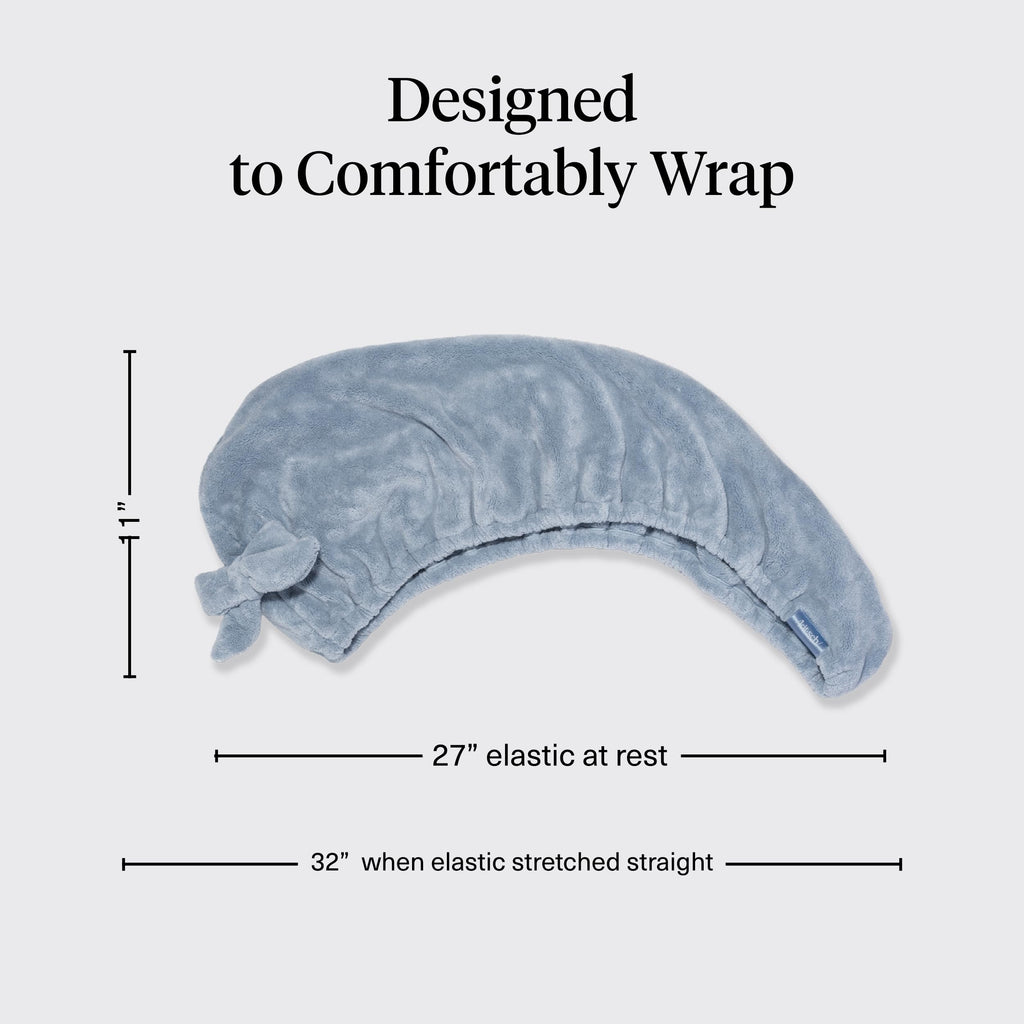 Kitsch Plush Microfiber Hair Towel Wrap for Women – Ultra Absorbent Microfiber Bath Towels for Wet, Curly, Long or Short Hair – Anti-Frizz Hair Wrap, Great Hair Care Gifts for Women