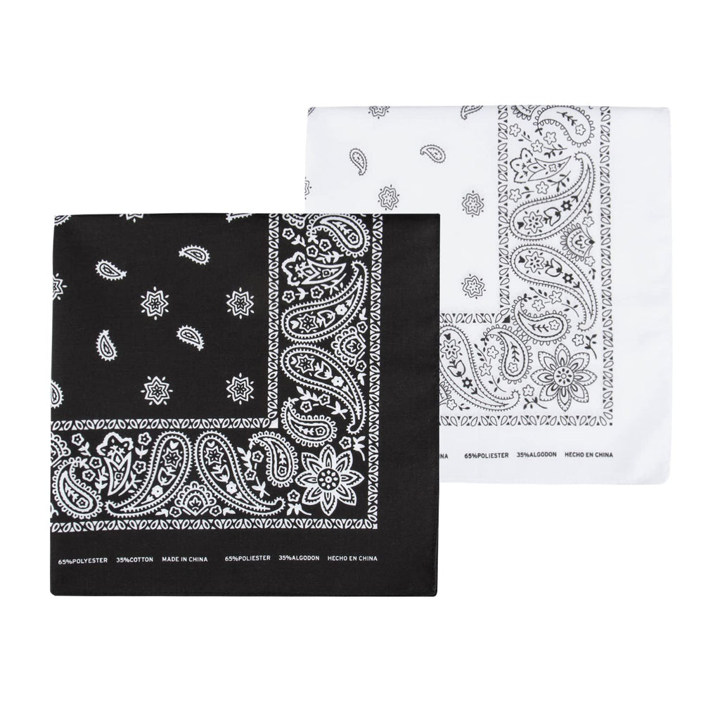Levi’s All-Gender Multi-Purpose Bandana Gift Set – Headband, Wrap, Face & Neck Coverage