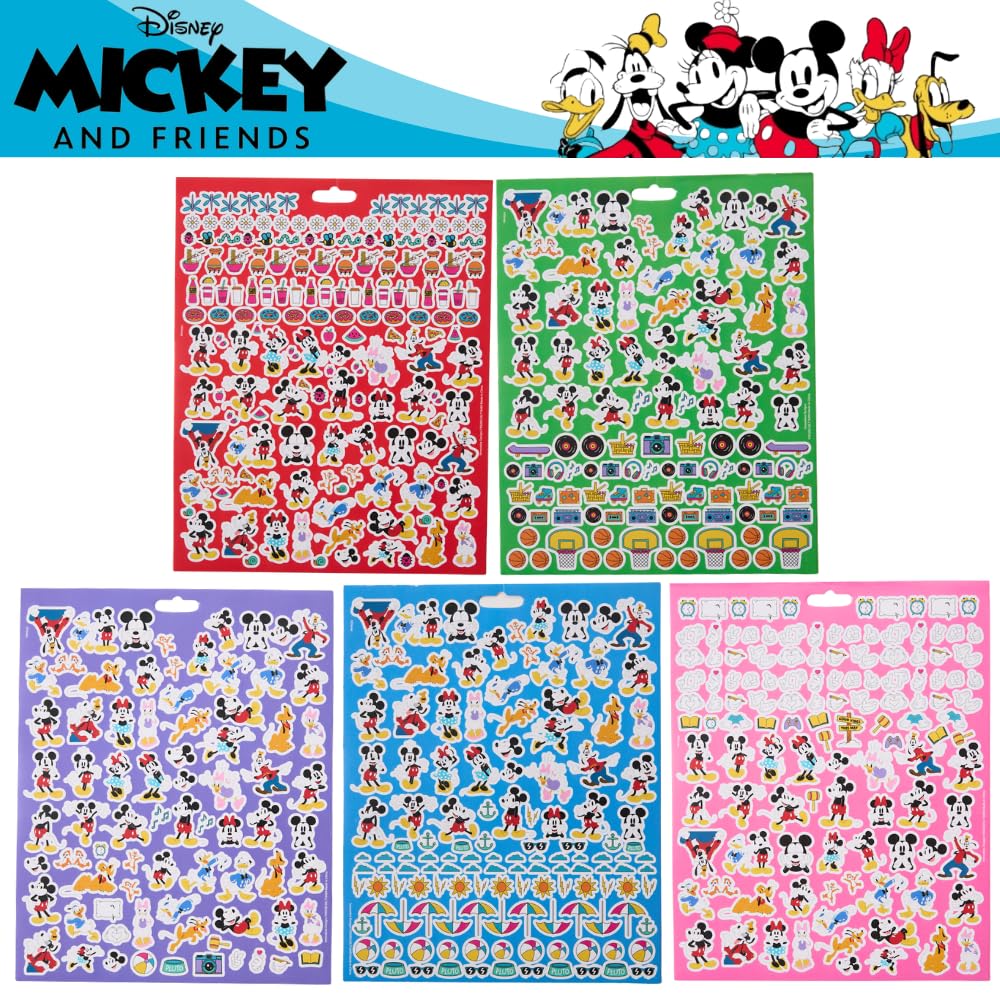 Gabby's Dollhouse Sticker Book Set, 12 Sheets with 1000+ Puffy Stickers Gabby, Mericat, Cakey, Pandy Paws