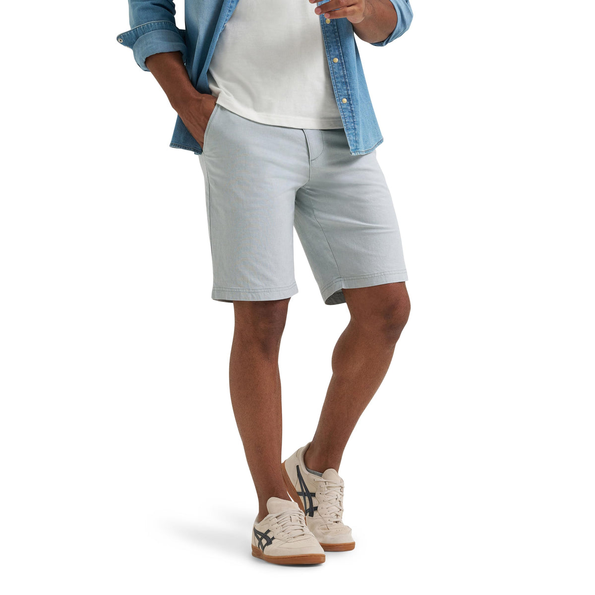 Lee Men’s Big & Tall Extreme Motion Flat Front Short