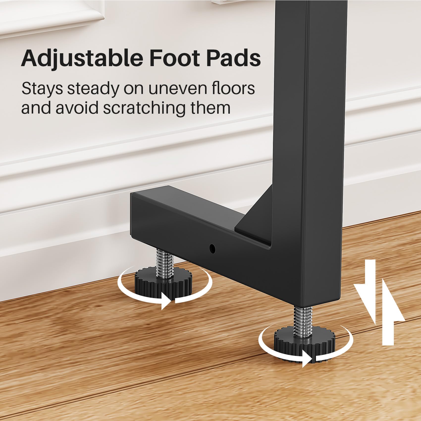 Kitstorack Narrow Sofa Table with Charging Station, 78.8" Behind Couch Table, Adjustable 24.4"-32.7" Height, Modular 2-piece Design for sectionals, entryways, Apartments, and Narrow Living Spaces