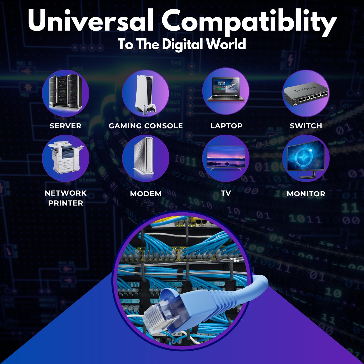 550MHZ CAT6 Plenum Cable 1000ft, 100% Pure Bare Copper, PoE++, DSX- 8000 Certified 23AWG 4Pair, Solid Network Cable Unshielded Twisted Pair (UTP)