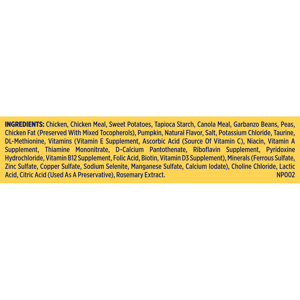 Nature's Recipe Grain Free Small Breed Dry Dog Food, Chicken, Sweet Potato & Pumpkin Recipe, 4 lb. Bag