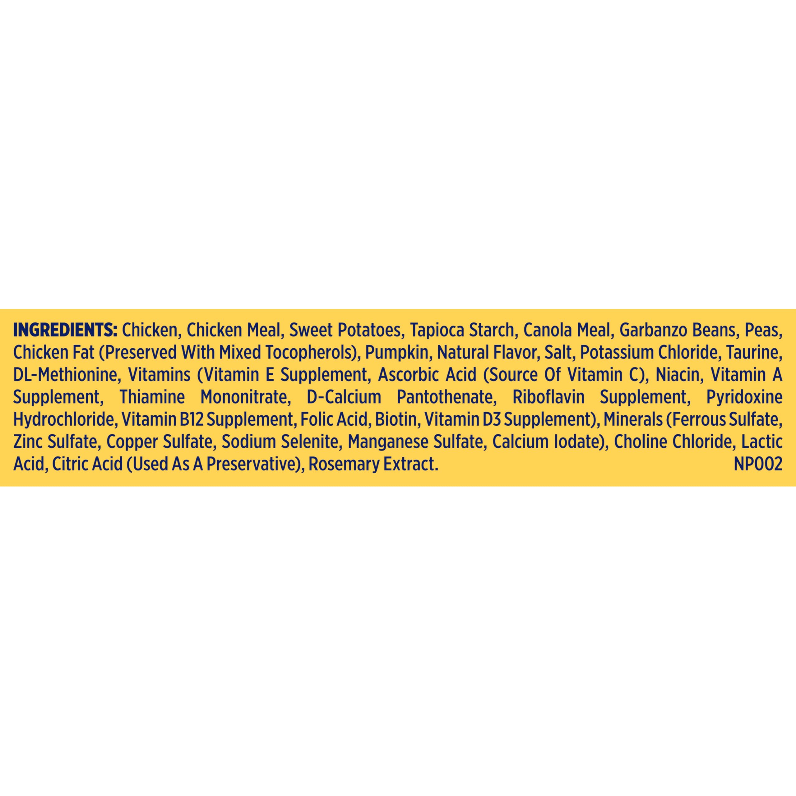 Nature's Recipe Grain Free Small Breed Dry Dog Food, Chicken, Sweet Potato & Pumpkin Recipe, 4 lb. Bag