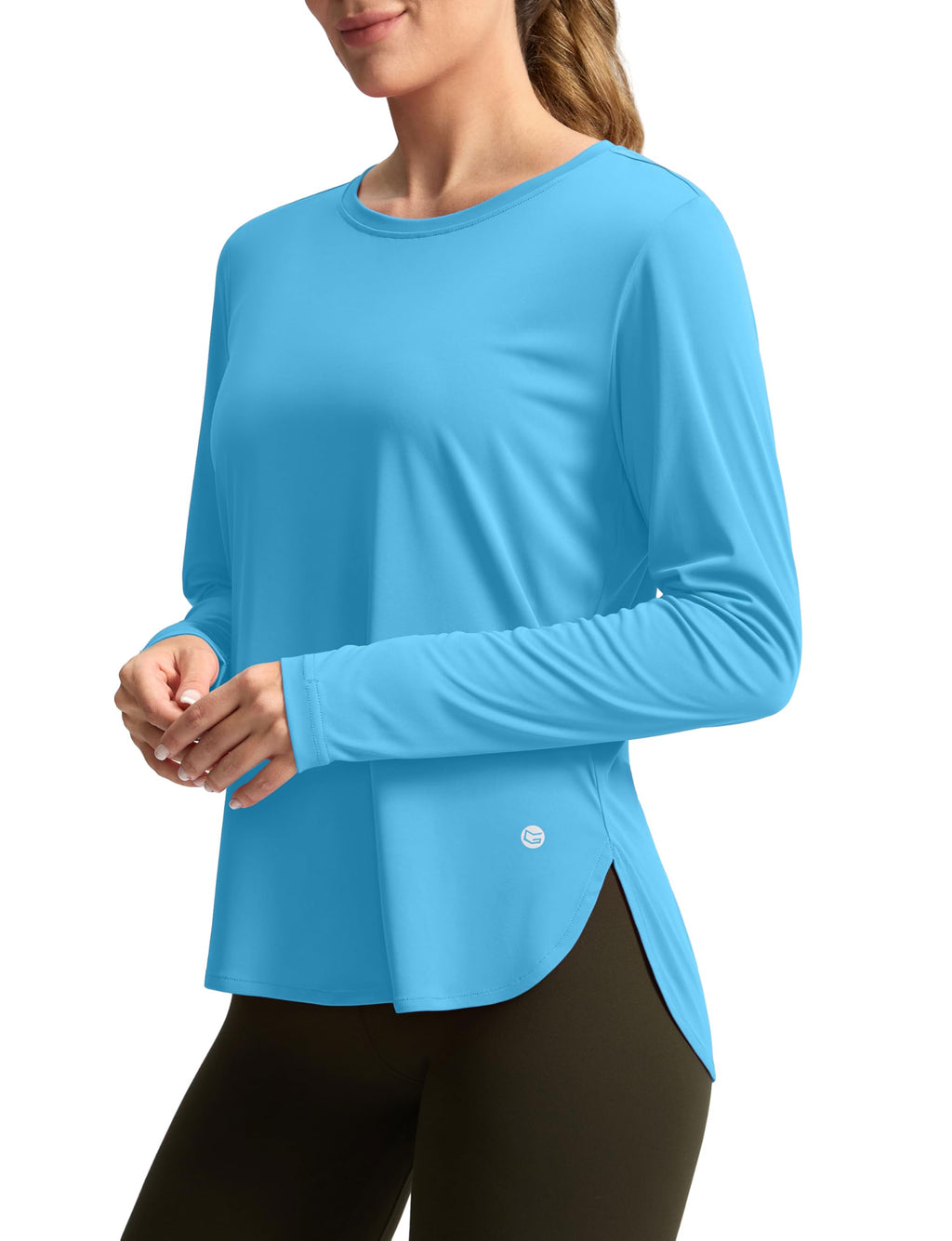 Women's Sun Shirts UPF 50+ Long Sleeve UV Protection Shirt Lightweight Quick Dry Workout Hiking Tops for Women