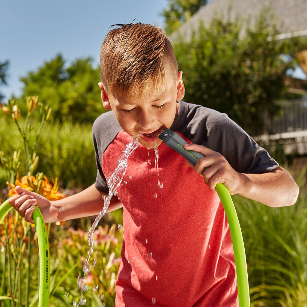 Flexzilla Garden Hose 3/4 in. x 50 ft., Lightweight All-Weather Water Hose, Durable and Flexible, Leak-Free Connections