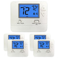 ELECTECK Non-Programmable Digital Thermostat for Home, up to 1 Heat/1 Cool with Large LCD Display, Compatible with Single Stage Electrical and Gas/Oil System, Black