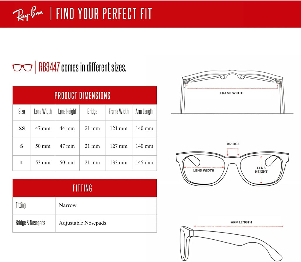 Ray-Ban RB3447 ROUND METAL Sunglasses For Men +BUNDLE with ACCESSORY EYEWEAR KIT
