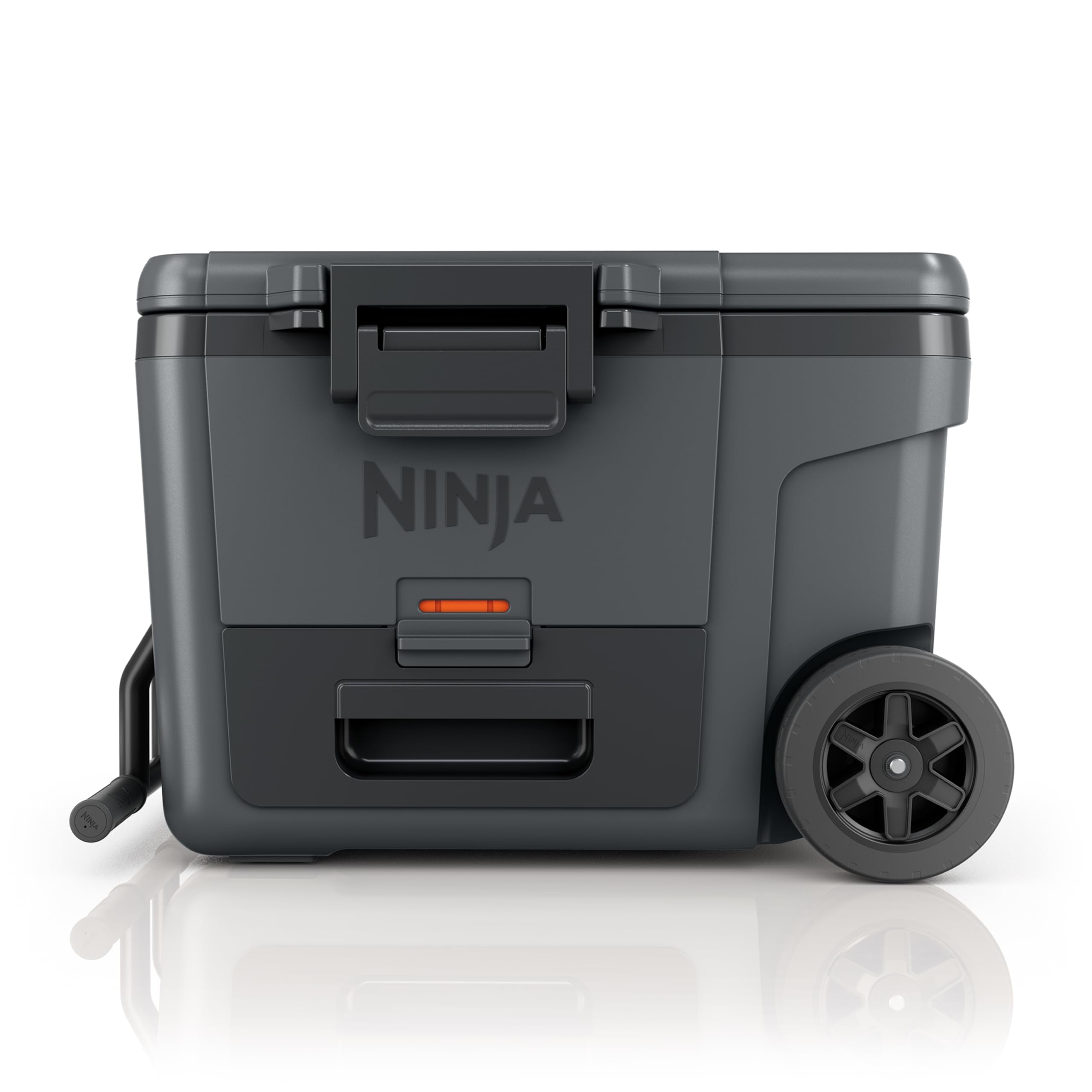 Ninja FrostVault | 65qt Wheeled Cooler with Cold Dry Zone | Integrated Fridge-Temp Dry Storage Drawer | Premium Heavy-Duty Insulated Cooler | Keeps Ice for Days | Charcoal Gray | FB265CG