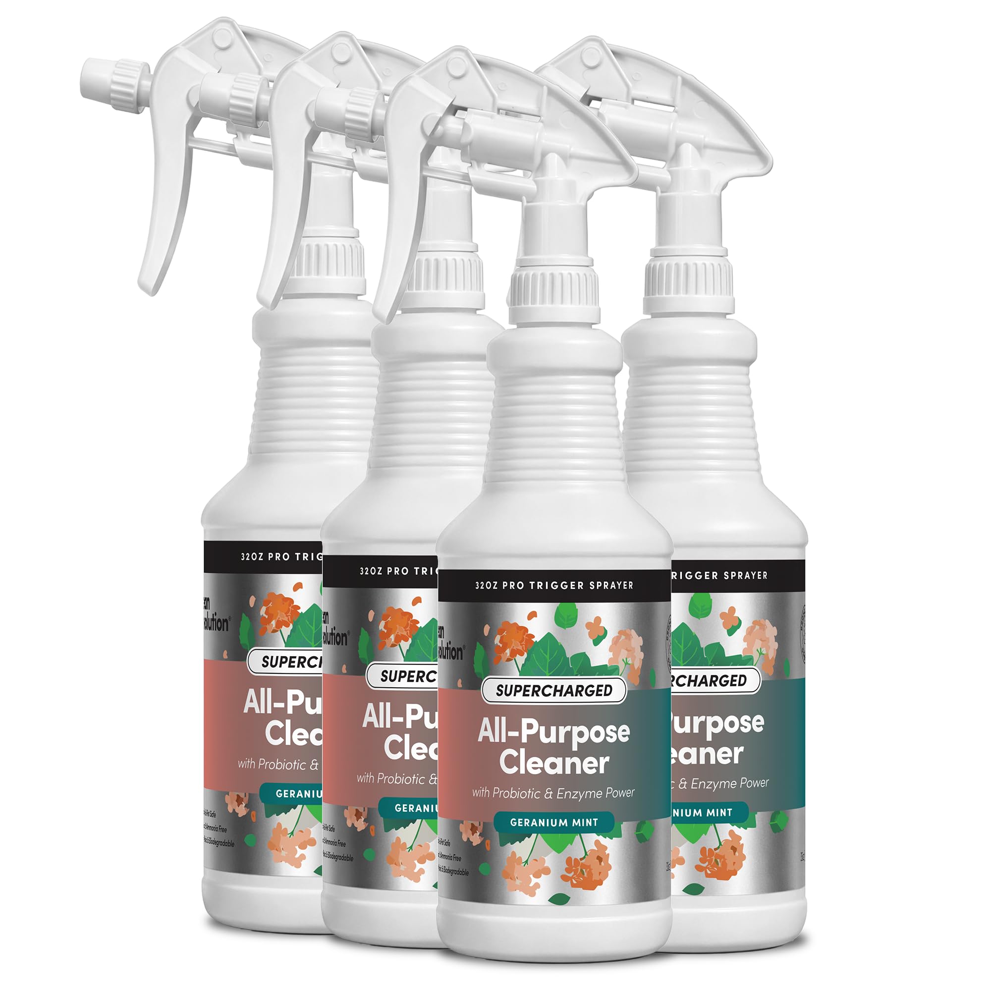 Clean Revolution Multi Surface Cleaner Refill Supply, Non-Toxic, Eco-Friendly & Plant-Based, Ready to Use, Dreamy Citrus, 128 Fl Oz (1 Gallon)
