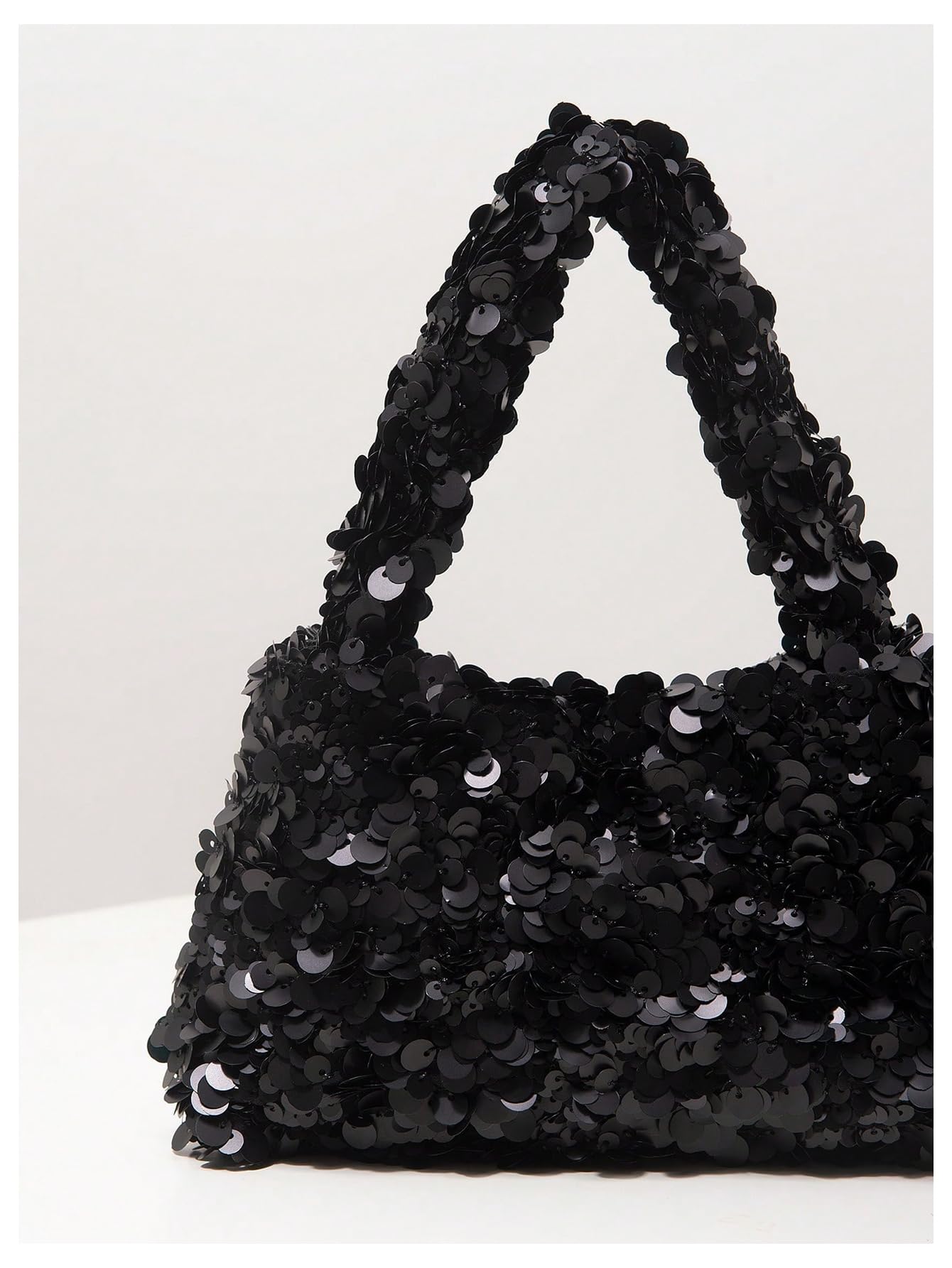 Floerns Women's Elegant Shiny Sequin Bags Sparkly Summer Party Cute Mini Handbag