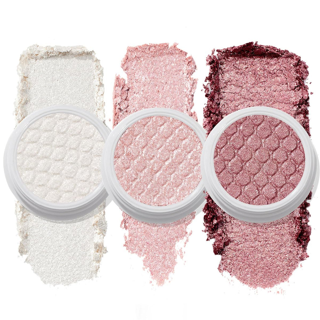 ColourPop Berry Pop Super Shock Eye Shadow Duo - High-Pigment, Crème-Powder Eye Makeup - Glitter Eyeshadow Set with Zero Fallout and Unique Bouncy Texture (2 Count)