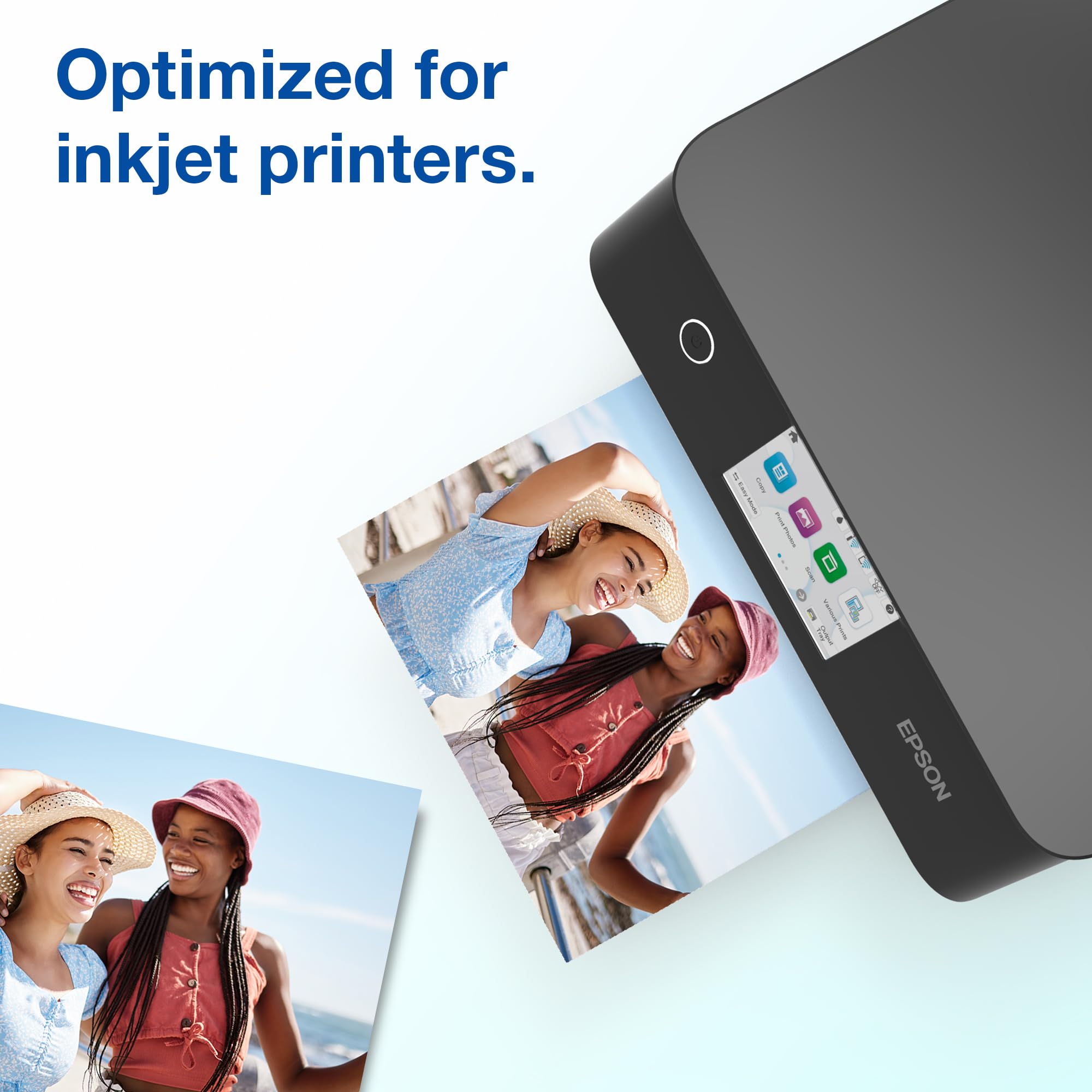 Epson Premium Photo Paper Glossy, 4 x 6 Inches, 100 Sheets (S041727)