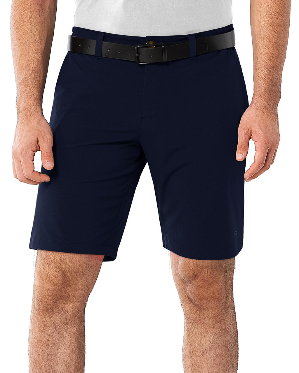 33,000ft Men's Golf Shorts 9" Dry Fit Stretch Golf Short UPF 50+ Lightweight Flat Front Golf Shorts with Pockets