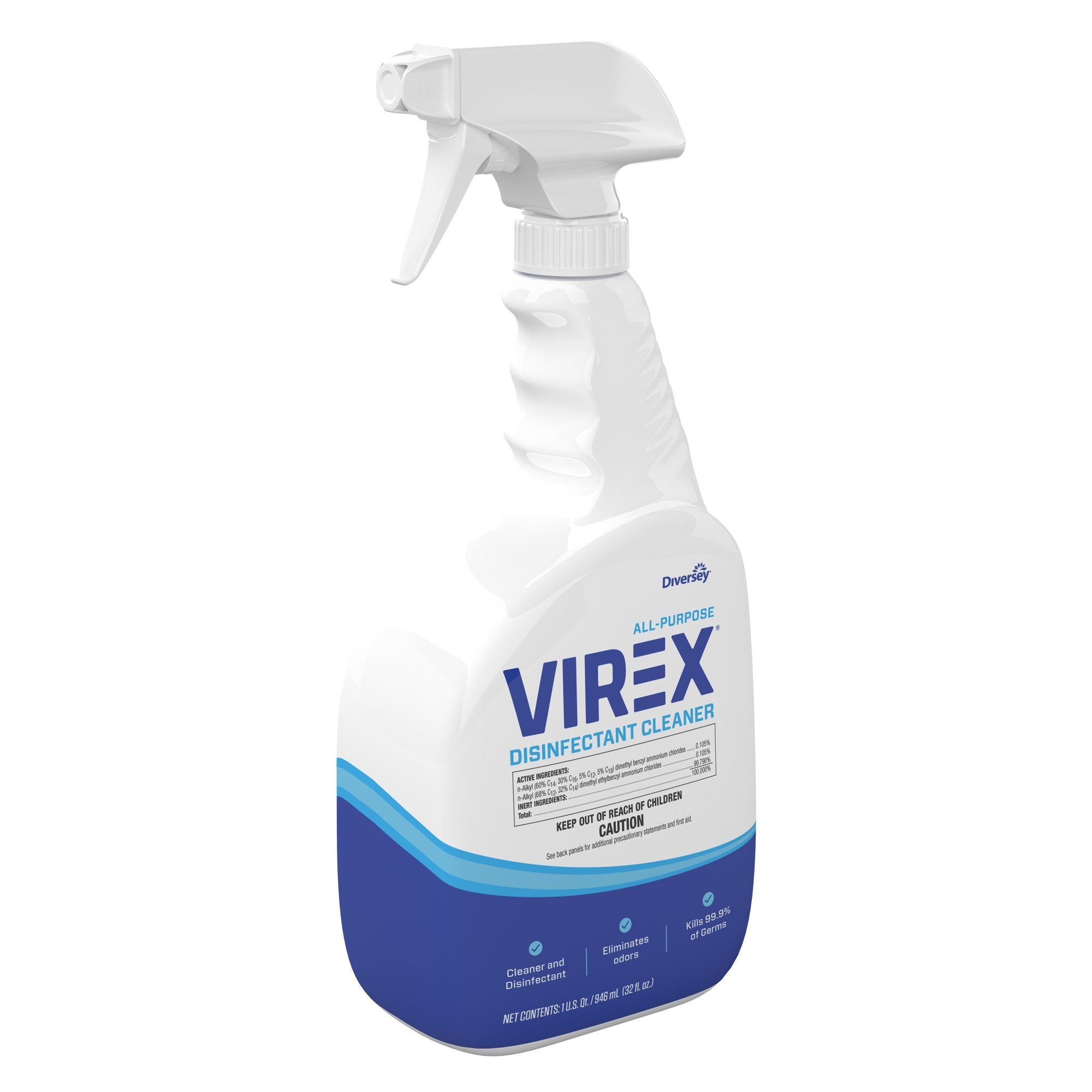 VIREX Diversey All Purpose Disinfectant Cleaner, Spray, 32 oz