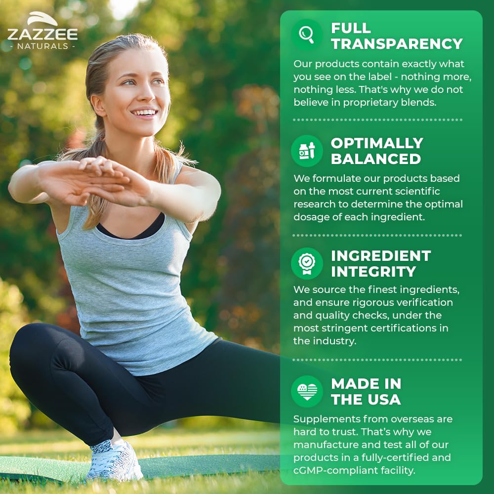 Zazzee Tart Cherry 10:1 Extract, 60 Vegan Capsules, 2 Month Supply, Montmorency Cherry, Certified Kosher, Joint & Uric Acid Support, Antioxidant Support Formula, Non-GMO, Made in the USA
