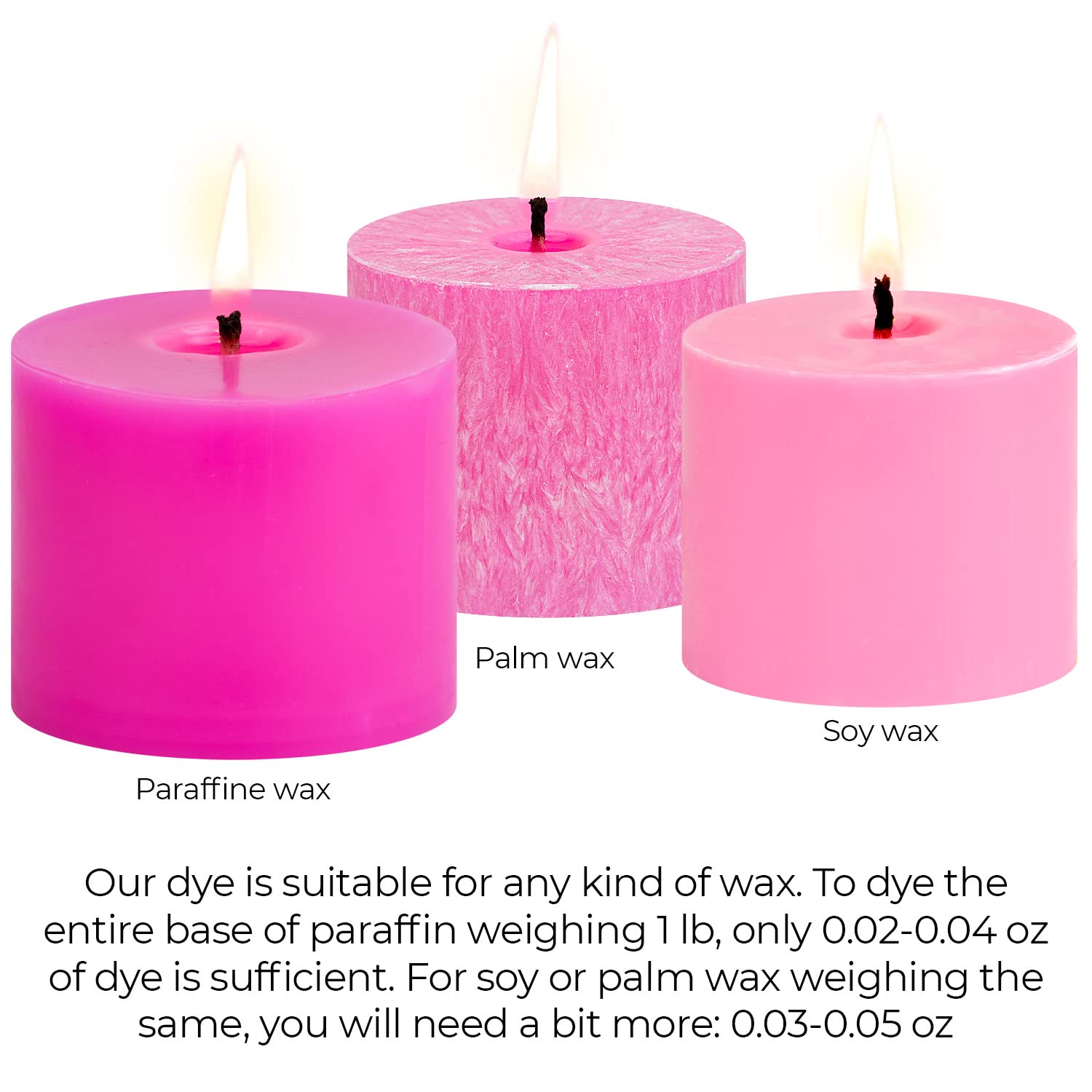 Liquid Candle Wax Dye for Soy Candle Making - 16 Popular Candle Dye Coloring Set - Premium Liquid Candle Wax Coloring - Highly Concentrated Candle Colors