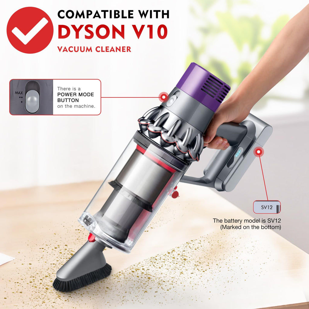 Dust Bin Part Sealing Ring Replacement Compatible with Dyson Cyclone V10 SV12 Vacuum Cleaner Dirt Cup Part Dust Bucket Bin Sealing Ring Assembly