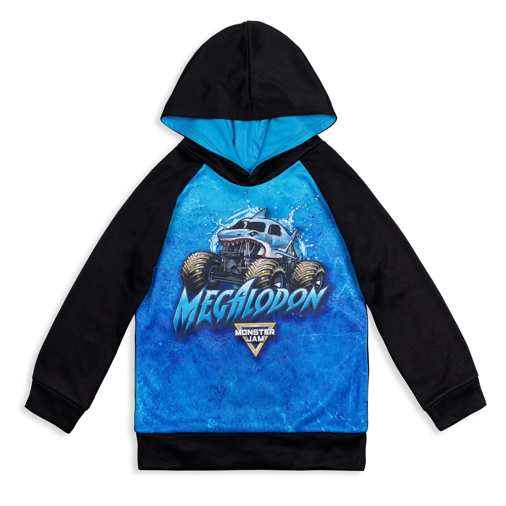 Monster Jam Boys' Fleece Pullover Hoodie Toddler to Big Kid