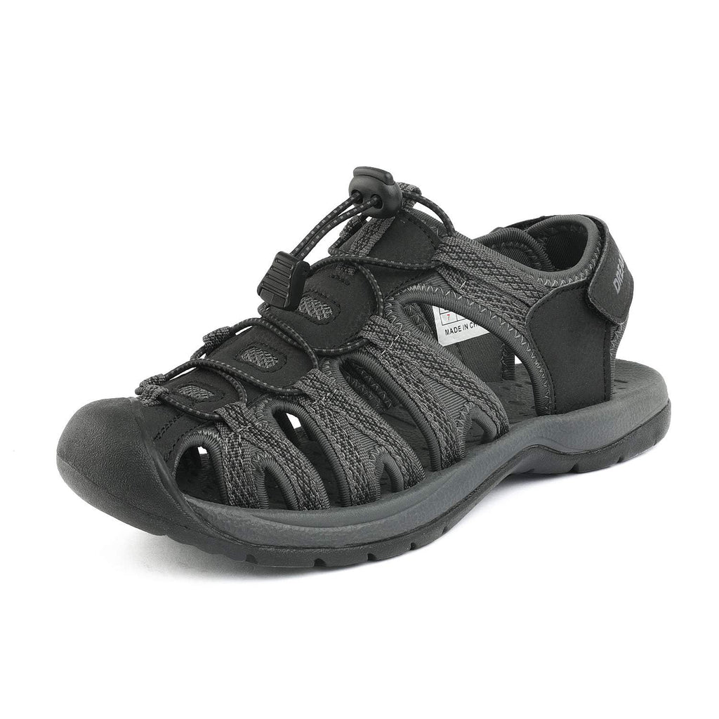 DREAM PAIRS Womens Closed Toe Hiking Summer Outdoor Sport Athletic Sandals