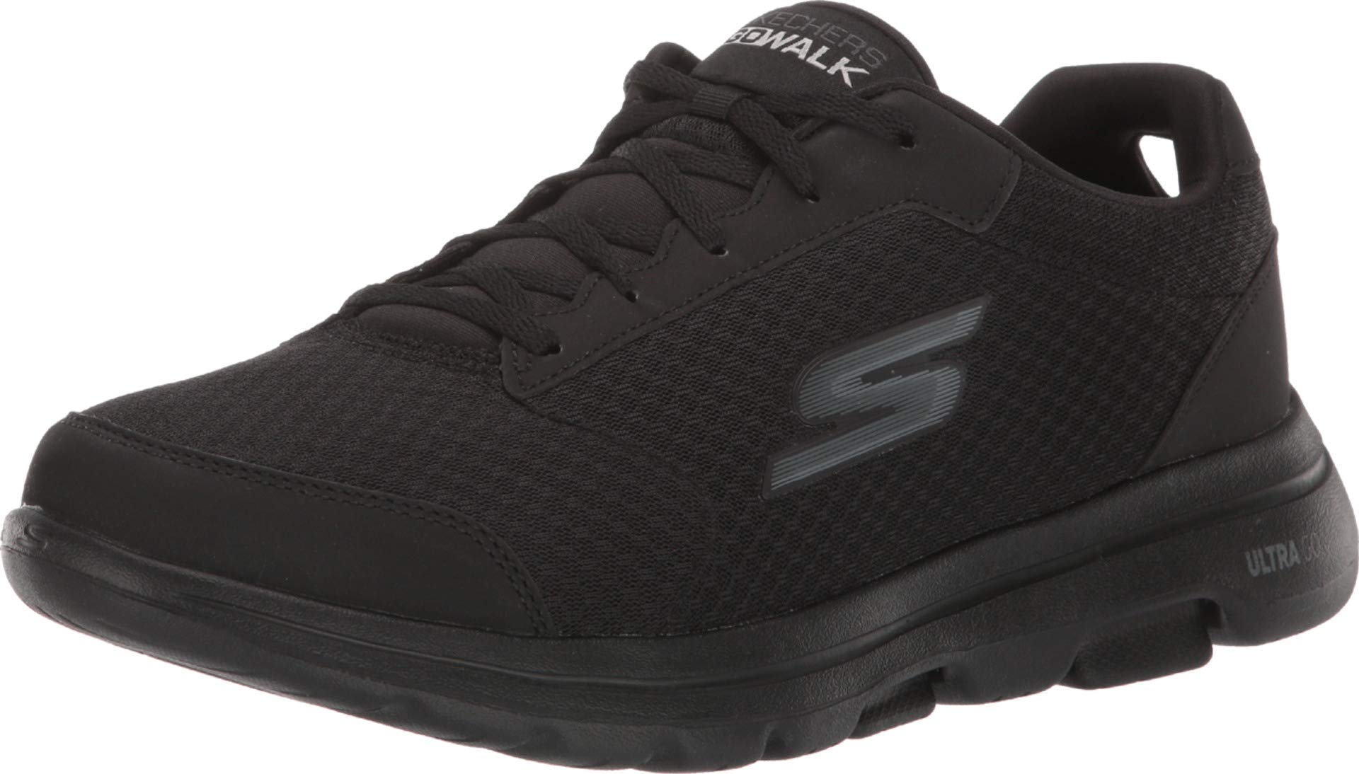 Skechers Mens Gowalk 5 Qualify - Athletic Mesh Lace Up Performance Walking Shoe
