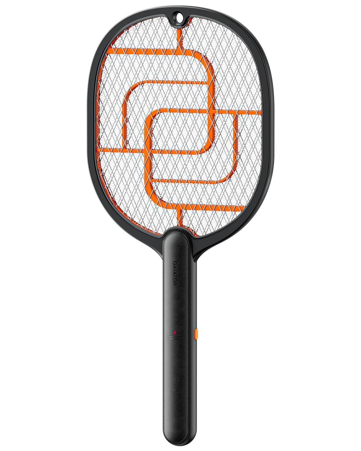 GAIATOP Electric Fly Swatter, 3800V Battery Powered Handheld Fly Zapper, 3-Layer Protection Grid Bug Zapper Racket for Home Bedroom Kitchen Office Backyard Patio Indoor Outdoor