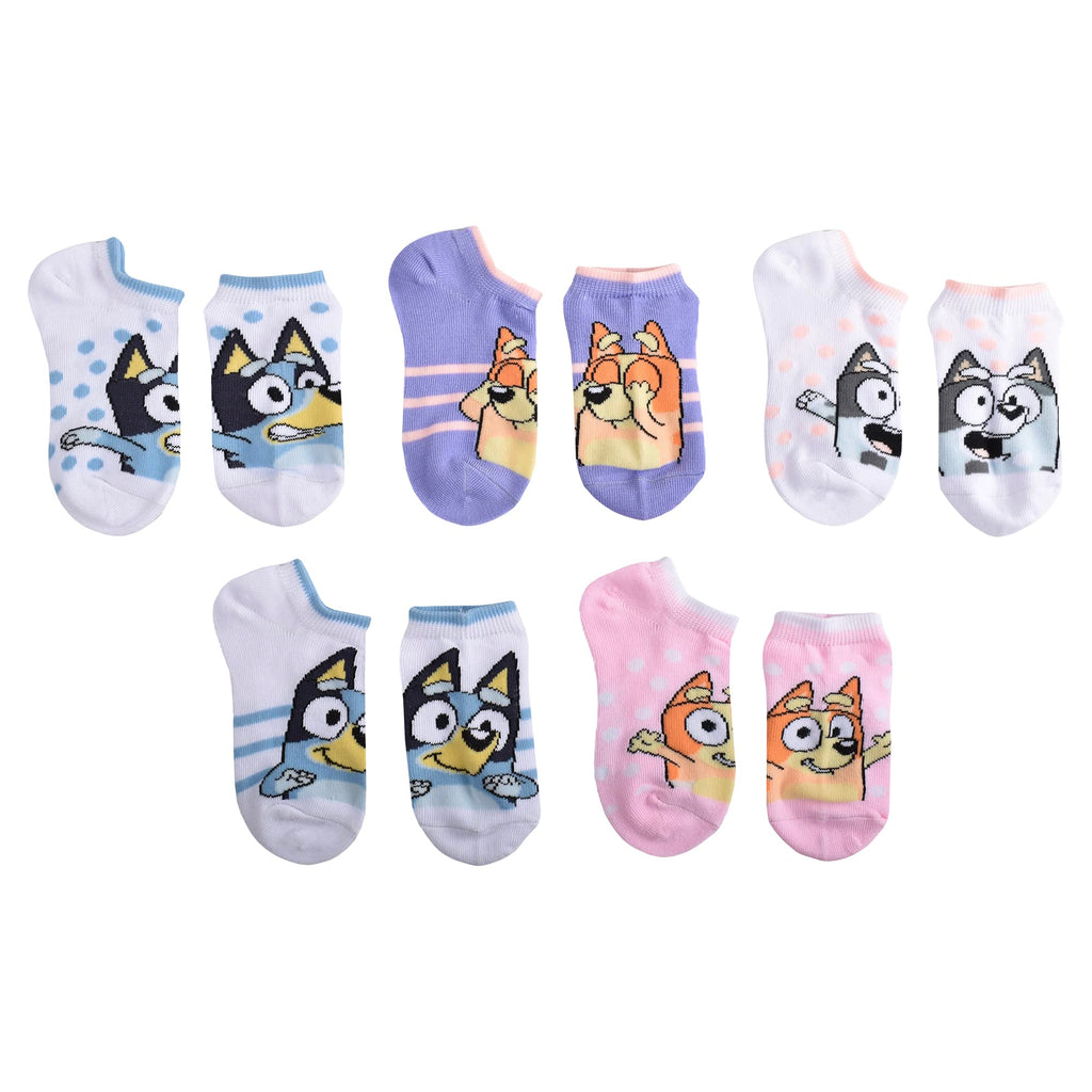 Bluey 5PK CHEER SHORTIE SOCKS