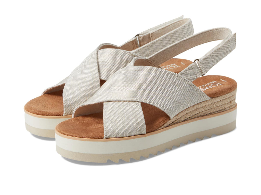 TOMS Women's Diana Crossover Platform Sandals