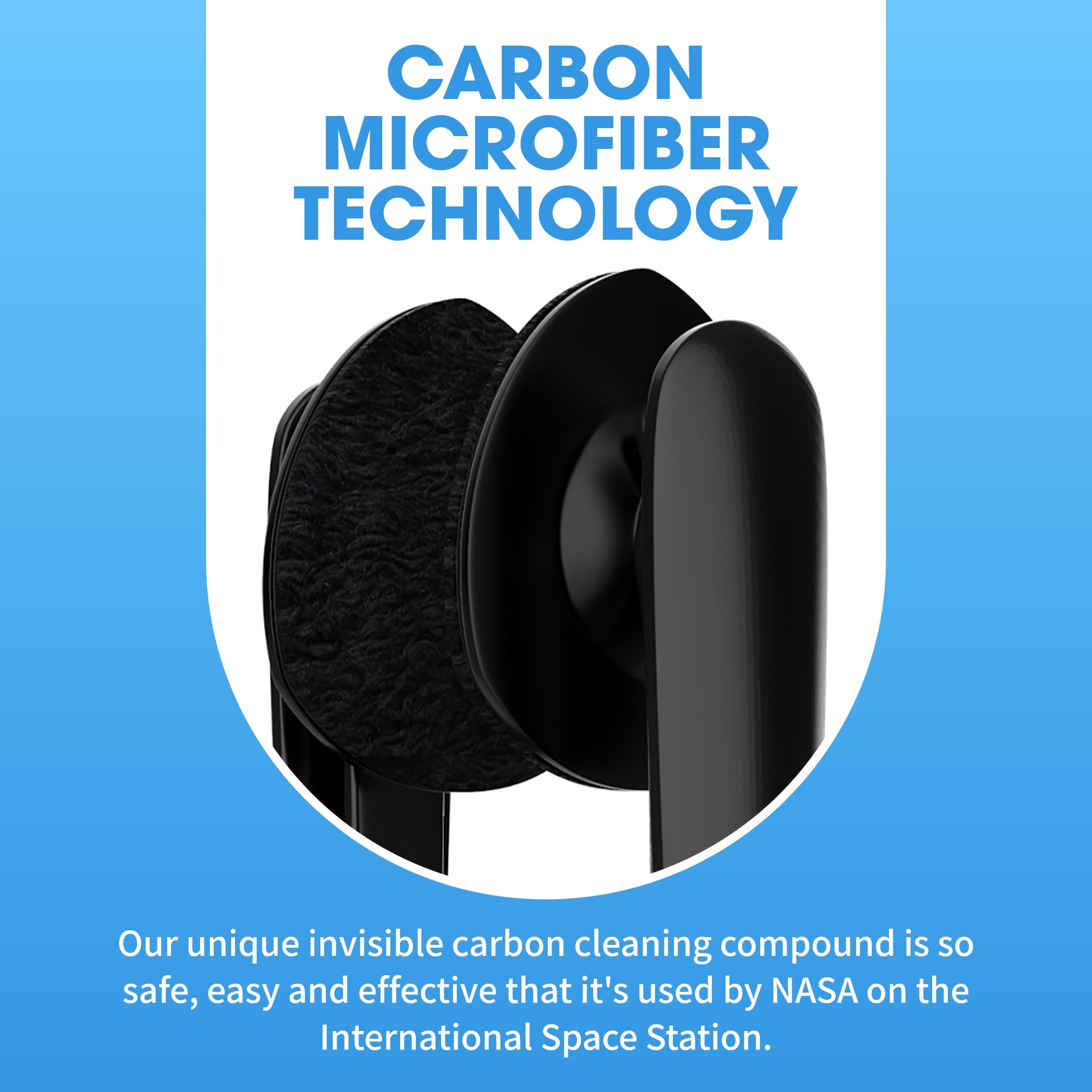 Peeps Eyeglass Lens Cleaner - Efficient and Durable Carbon Microfiber Technology - Exclusively Used by NASA - 500 Uses (Electroplated Gold)