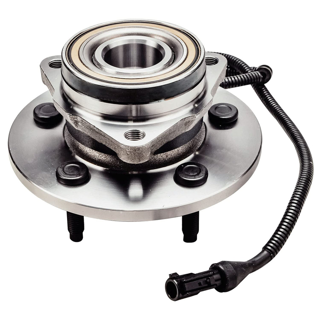 Detroit Axle - 4WD Front Wheel Bearing Hubs for Toyota 4Runner FJ Cruiser Tacoma Lexus GX460 GX470, Replacement Wheel Bearings and Hub Assembly Set, Pair Hubs