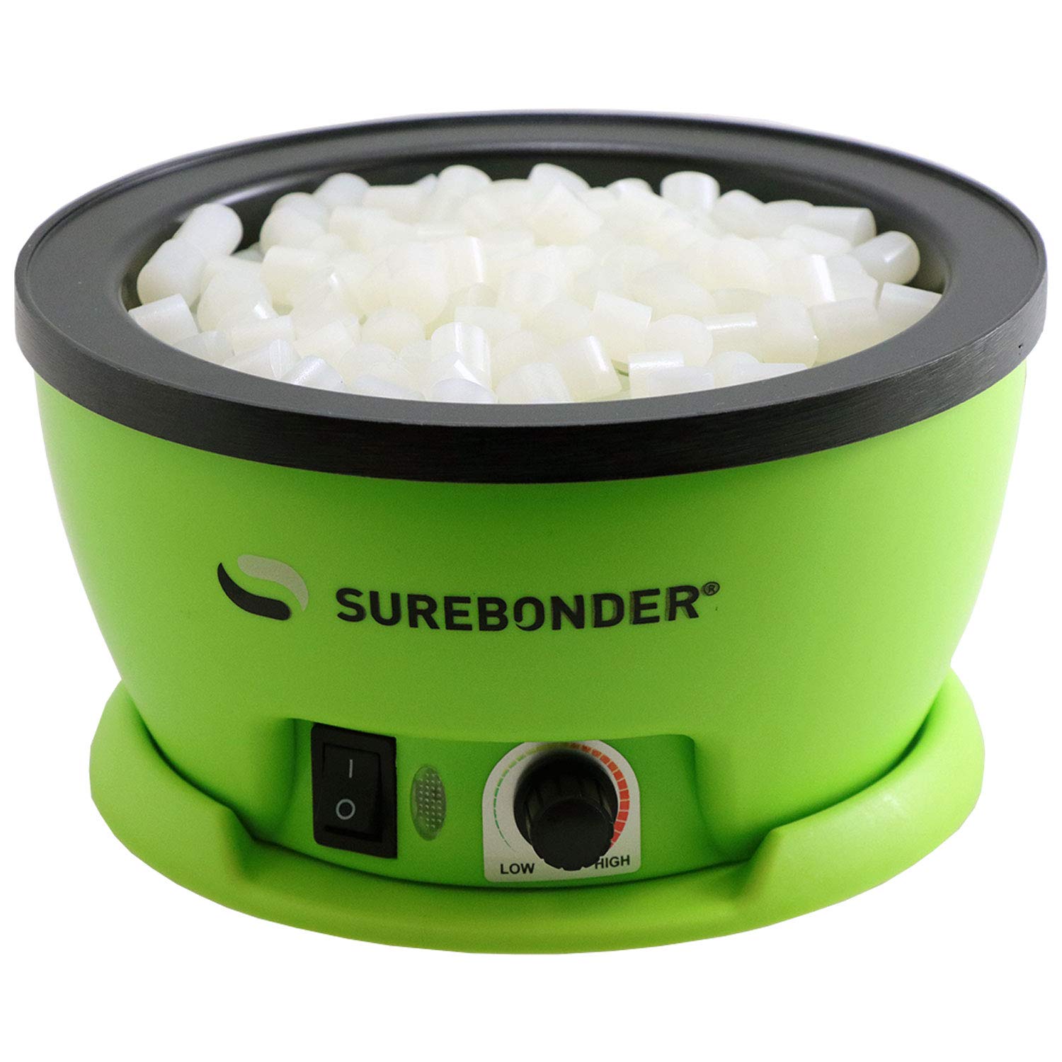 Surebonder B-2001 Less Stringing Skillet Glue Cube Pellets for Crafts and Floral Projects, 1 lb Bag, Use in Surebonder Glue Skillets, Cream Color