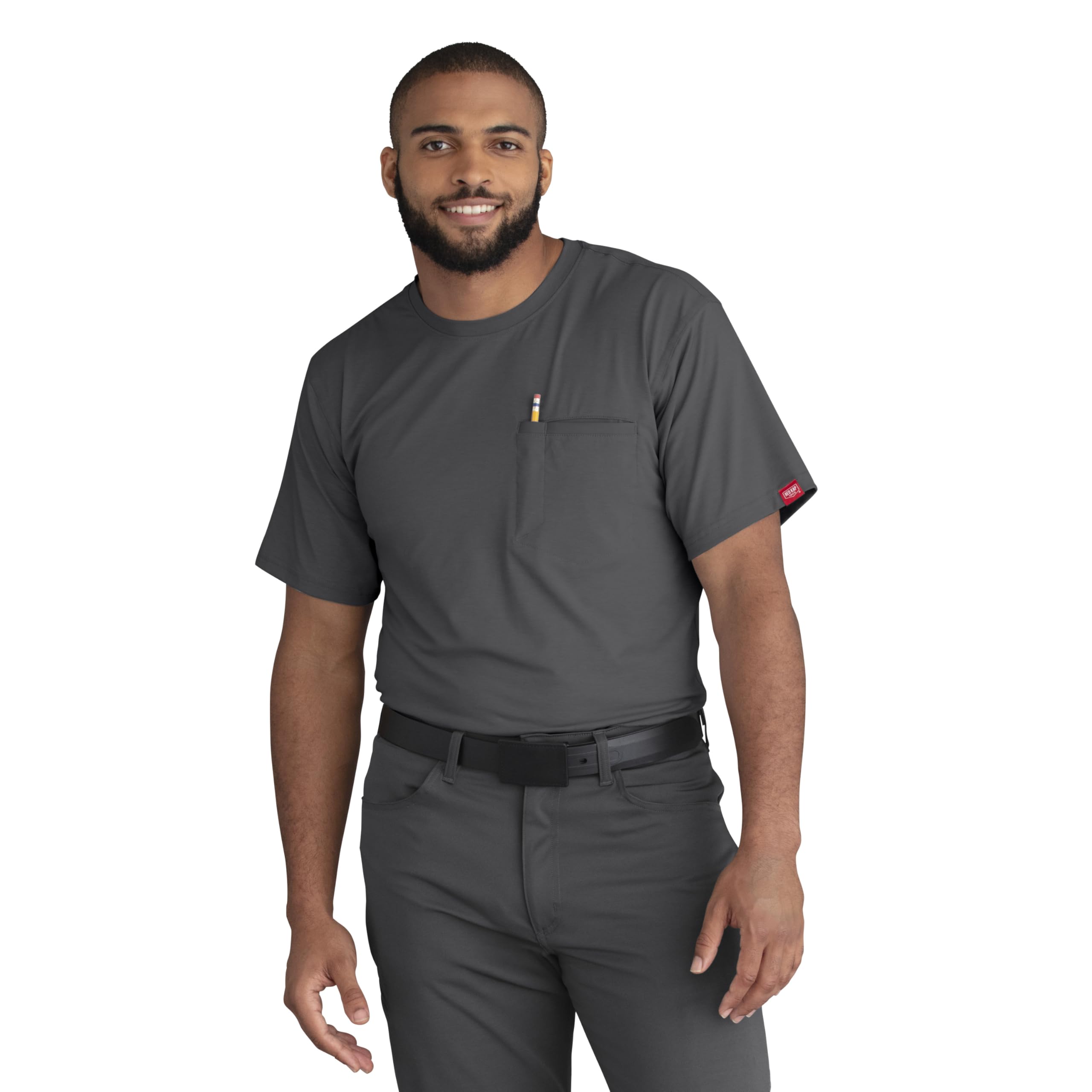 Red Kap Men's Cooling Short Sleeve Pocket Tee