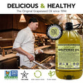 Salute Santé! Cold Pressed Grapeseed Oil – 500 ml 1-Pack — cooking oil, grapeseed oil — High Smoke Point, Neutral Flavor, Ideal for Frying, Baking & Salad Dressings Gourmet kitchen essential