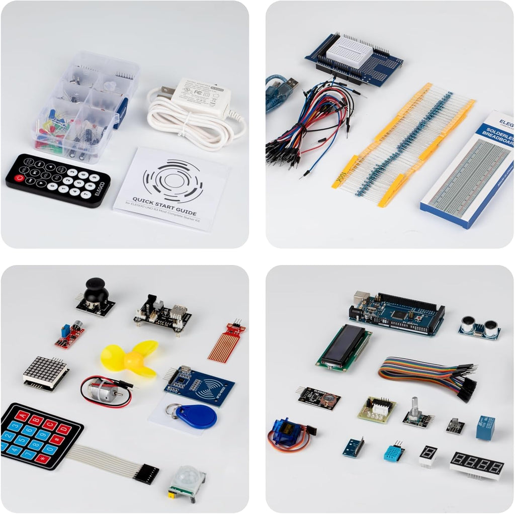 ELEGOO Mega 2560 R3 Project The Most Complete Starter Kit with Tutorial