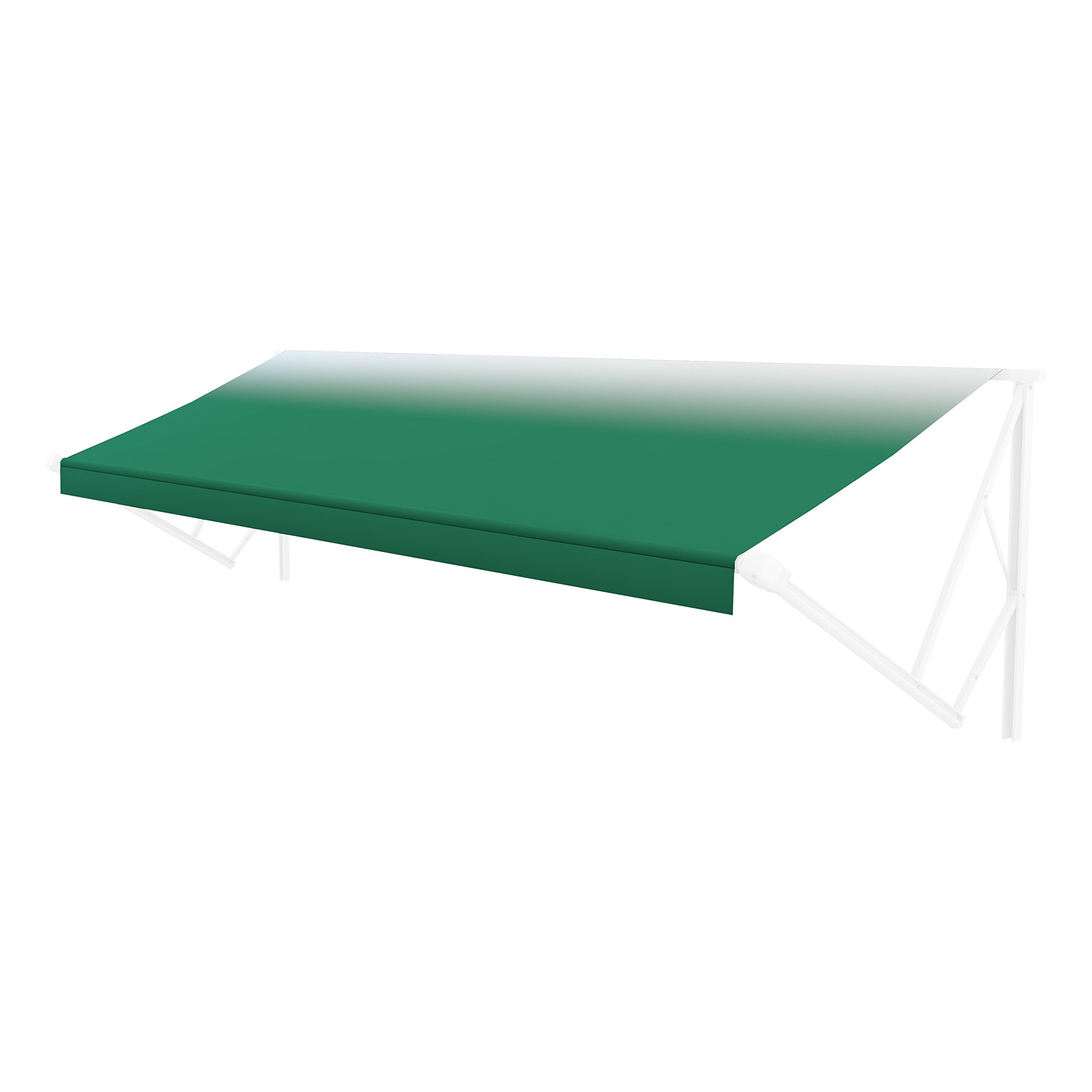 Solera Universal Fit Heavy-Duty Vinyl RV Patio Awning Replacement Fabric Silver Fade 10' Awning (9'4" Fabric)