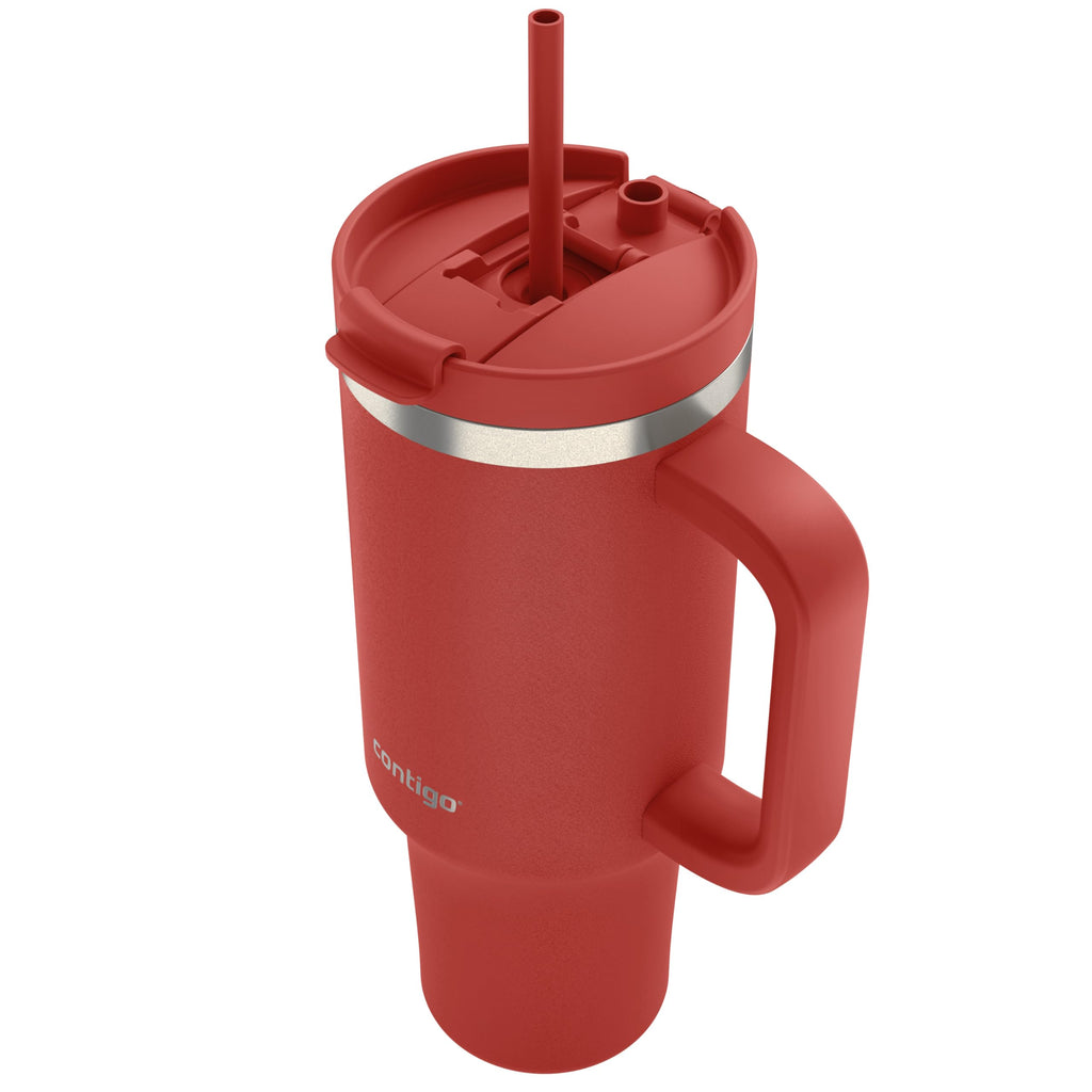 Contigo Streeterville 30oz Tumbler, Stainless Steel Vacuum Insulated, Leak-Proof, Cold for 29 Hours, Fits in cupholders, Licorice