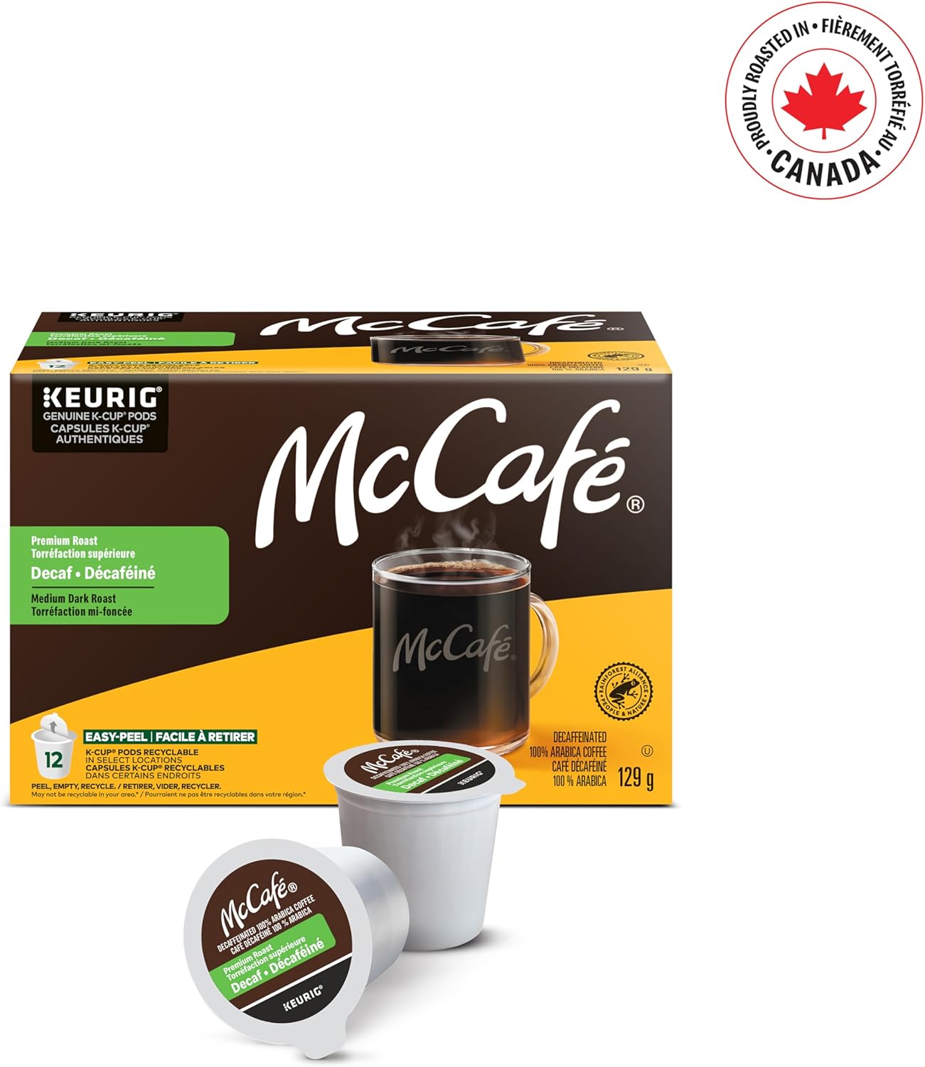McCafe Premium Medium Dark Roast K-Cup Coffee Pods, 48 Count, For Keurig Coffee Makers
