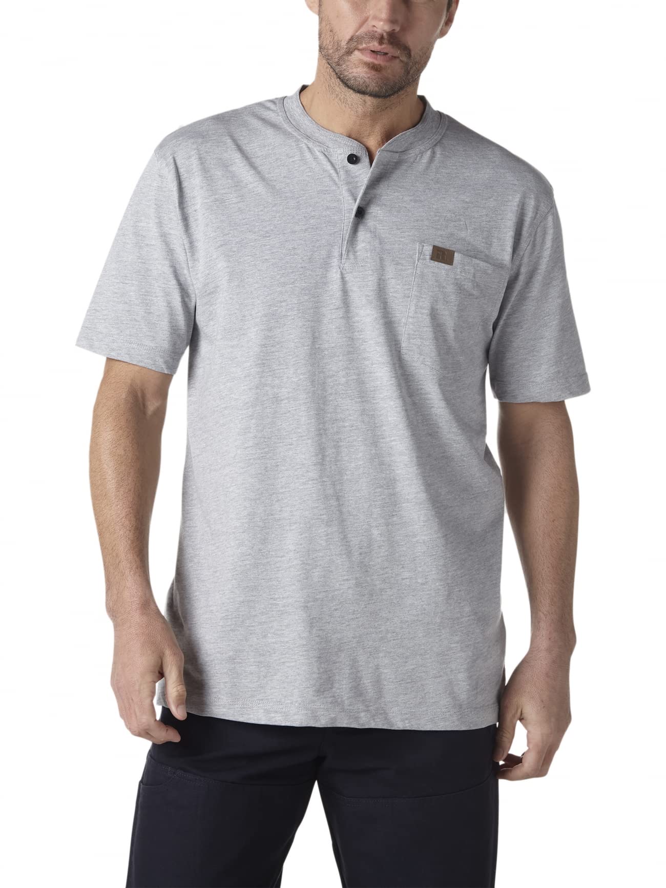 Wrangler Riggs Workwear Men's Short Sleeve Henley