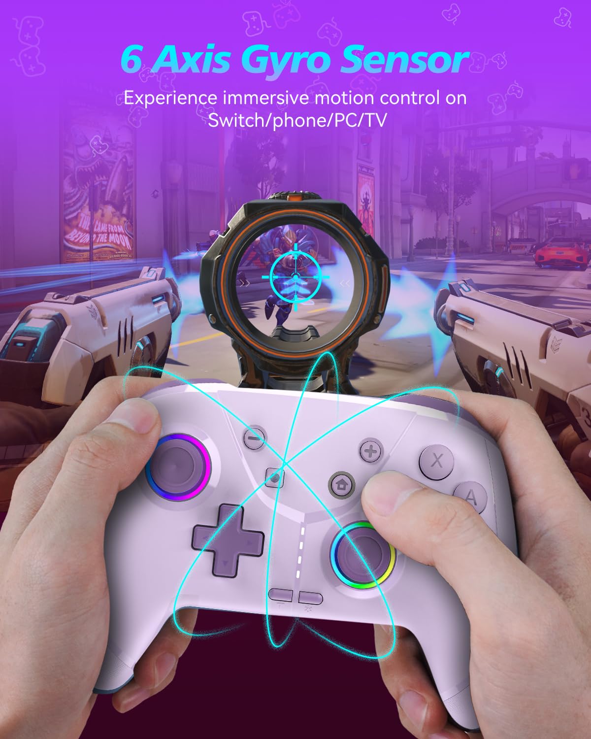 GMBACK Wireless Switch 2 Controller for Nintendo Switch 2/Switch/Lite/OLED