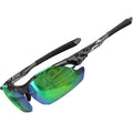 ATTCL 22g Polarized Sunglasses Men Sports: Secure Fit Wrap Around TR90 Frame Ultra-Light UV Protection for Running Fishing