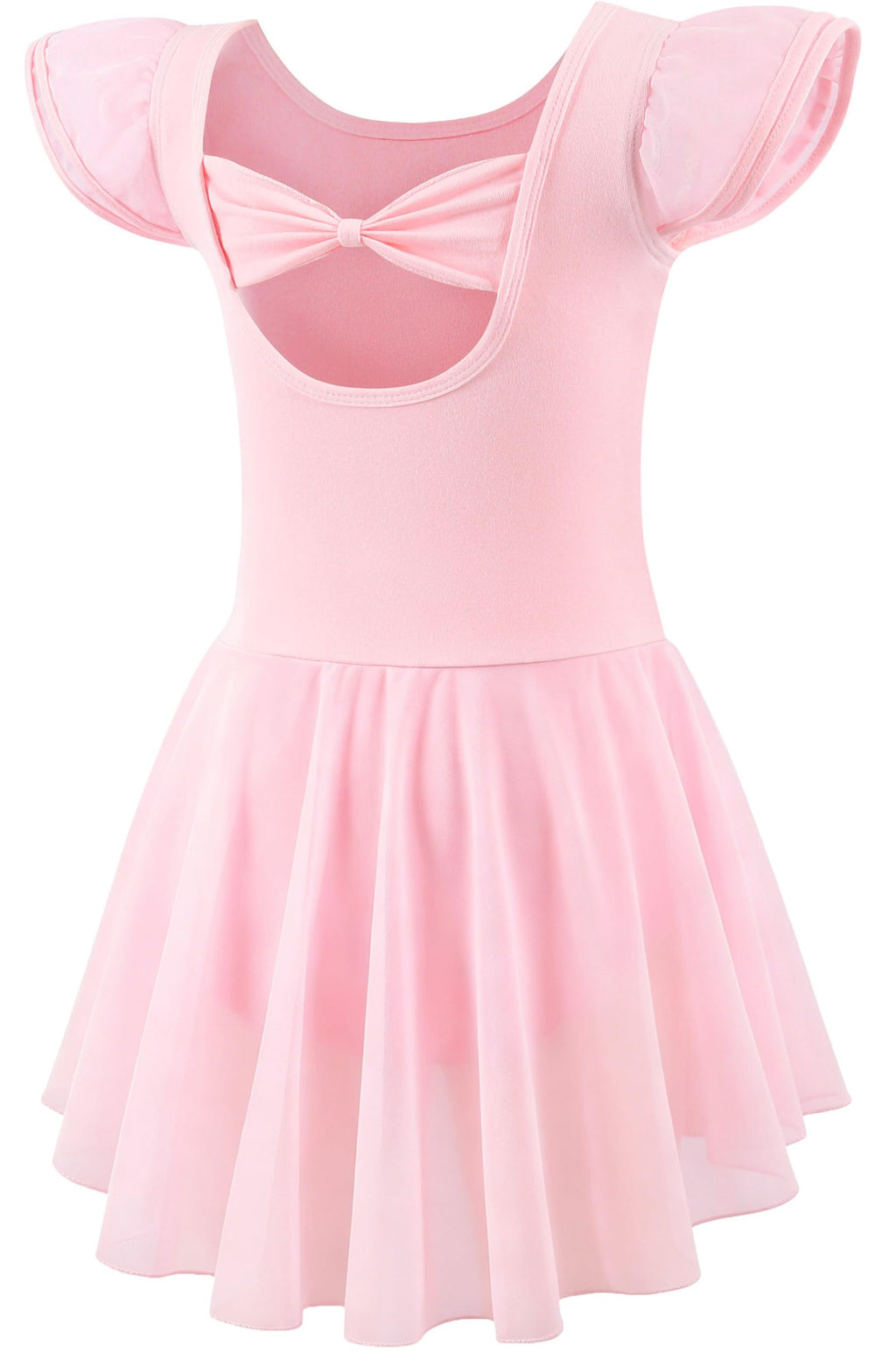 Mecceos Ballet Leotards for Girls Toddler Dance Leotards Short/Long Sleeve Skirt Ballerina Outfits