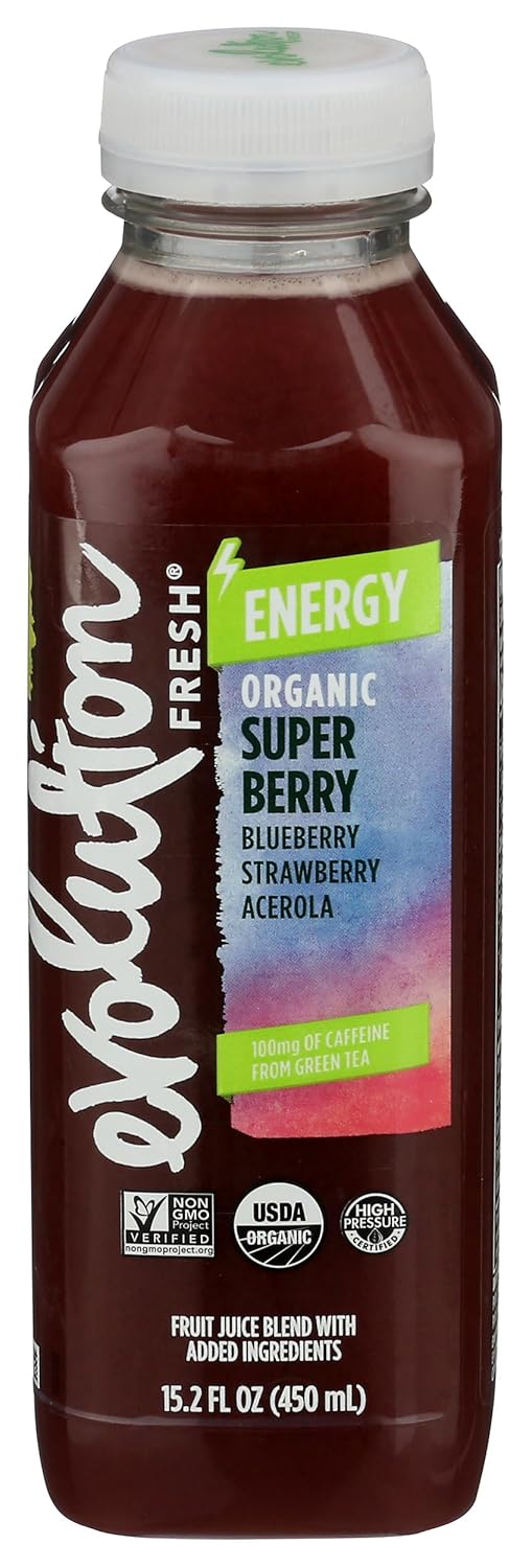 Evolution Fresh, Juice Super Berry Energizer Organic, 15.2 Fl Oz