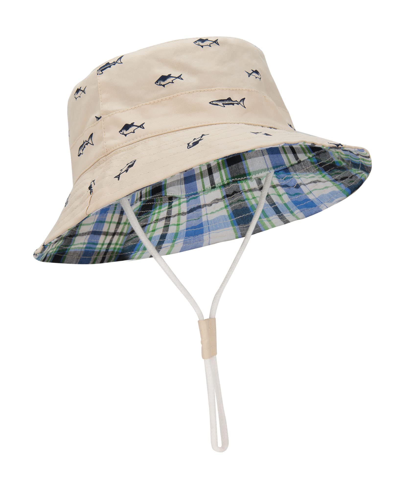 Durio UPF 50+ Beach Baby Sun Hat Sun Protection Cute Wide Brim Summer Baby Boy Bucket Hats Toddler Sun Hats for Girl