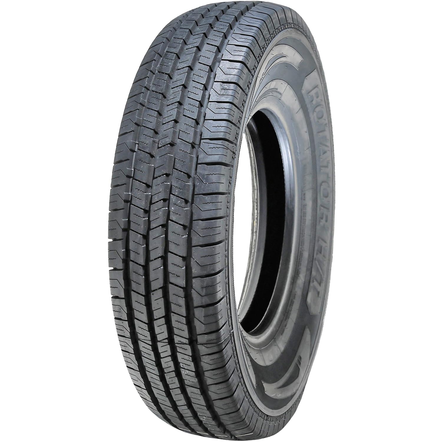 Evoluxx Rotator H/T All-Season Commercial Van Radial Tire-195/75R16 195/75/16 195/75-16 107/105R Load Range D LRD 8-Ply BSW Black Side Wall