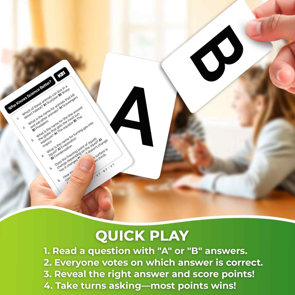 Family Board Games for Kids and Adults - Trivia Card Games for Kids 8-12 and Adults - Who Knows Me Better for Family Game Night - 500+ Facts Questions from Ages 6-8 — Fun Travel Car Activities for 5+